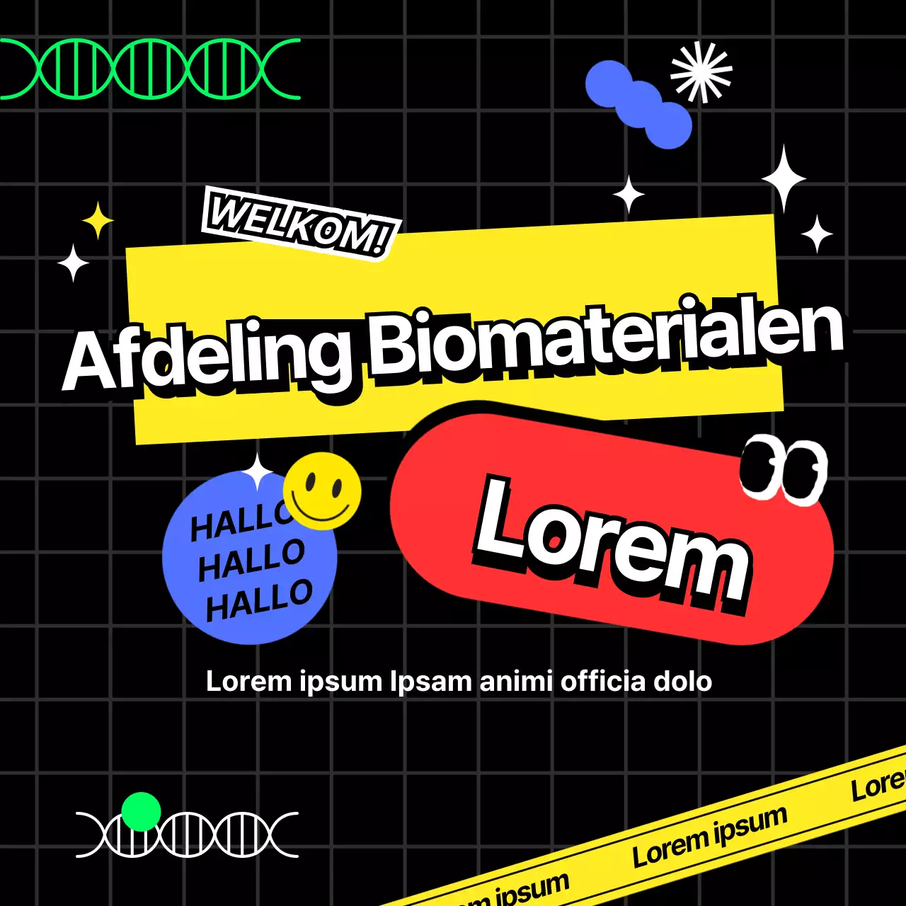 Over de afdeling Biomaterialen in Levendige Kleuren