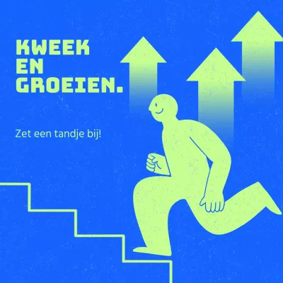 Eenvoudig groeien in blauw en limoengroen Gerelateerde berichten