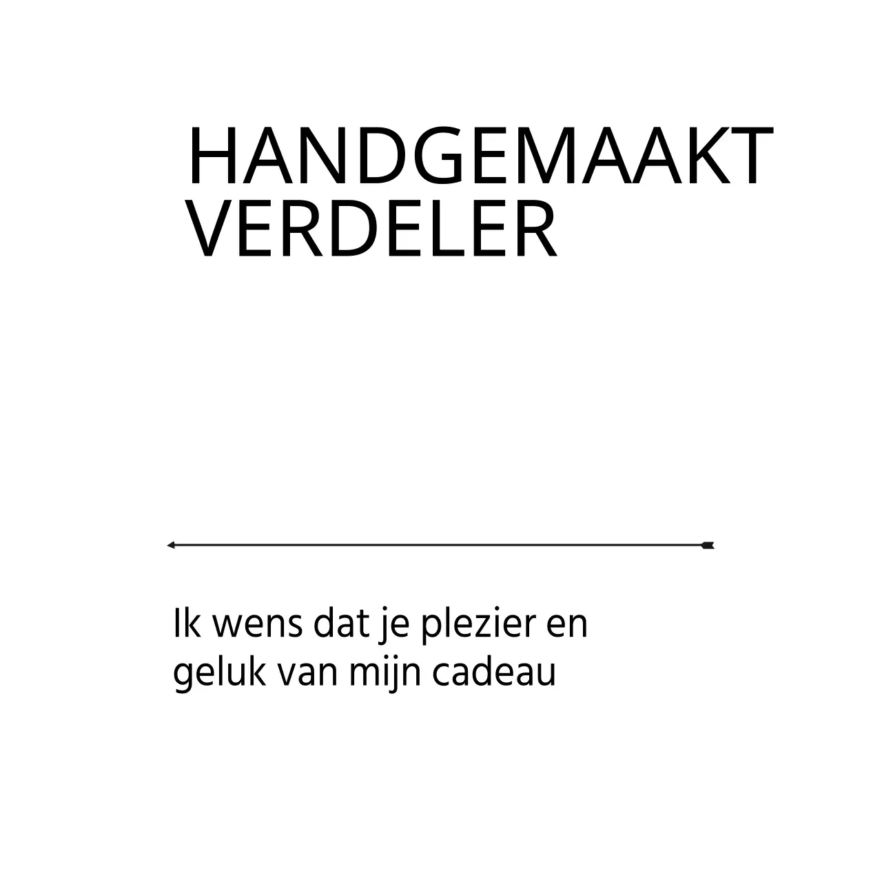 HANDGEMAAKTE DIFFUSER