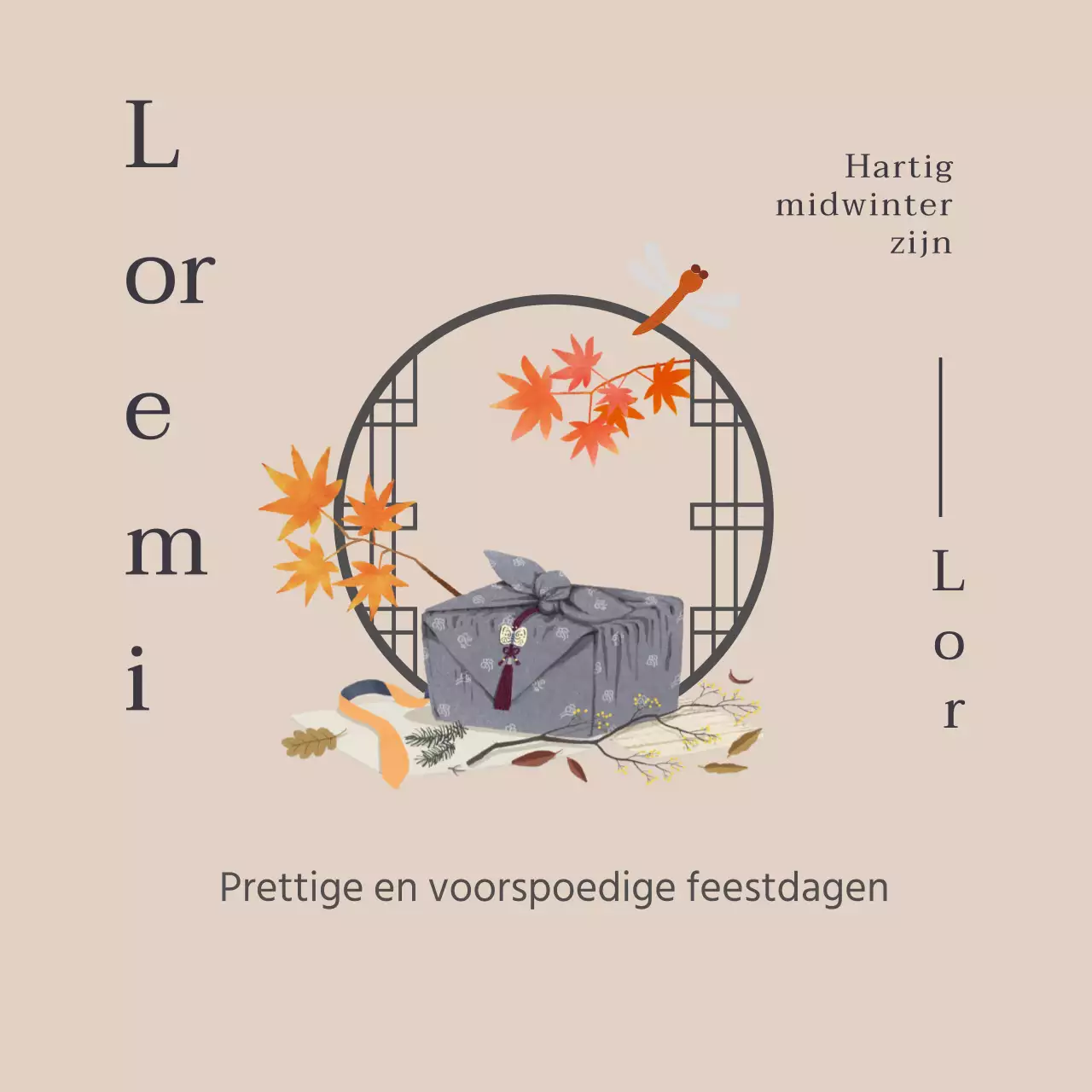 Een eenvoudig bedankje voor Thanksgiving in ivoor