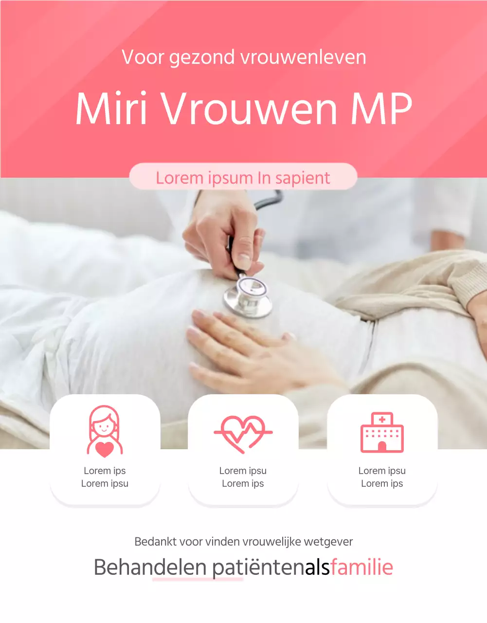 Roze, basic kraamkliniek