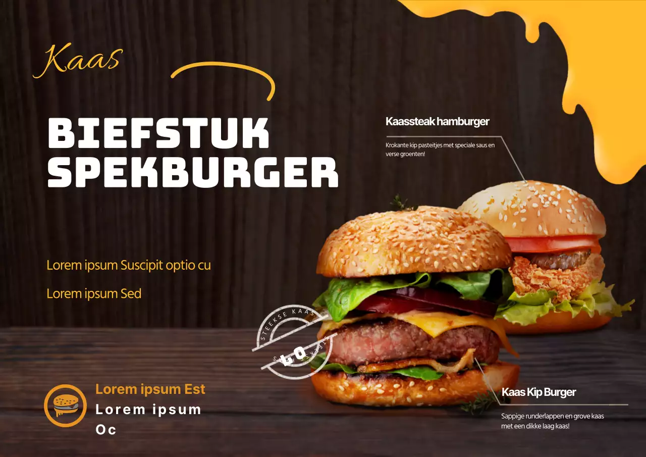 Promoot je hamburger