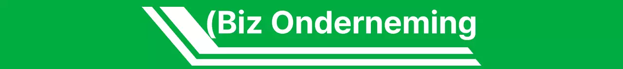 Eenvoudig groen en wit logo kaderstijl bedrijf
