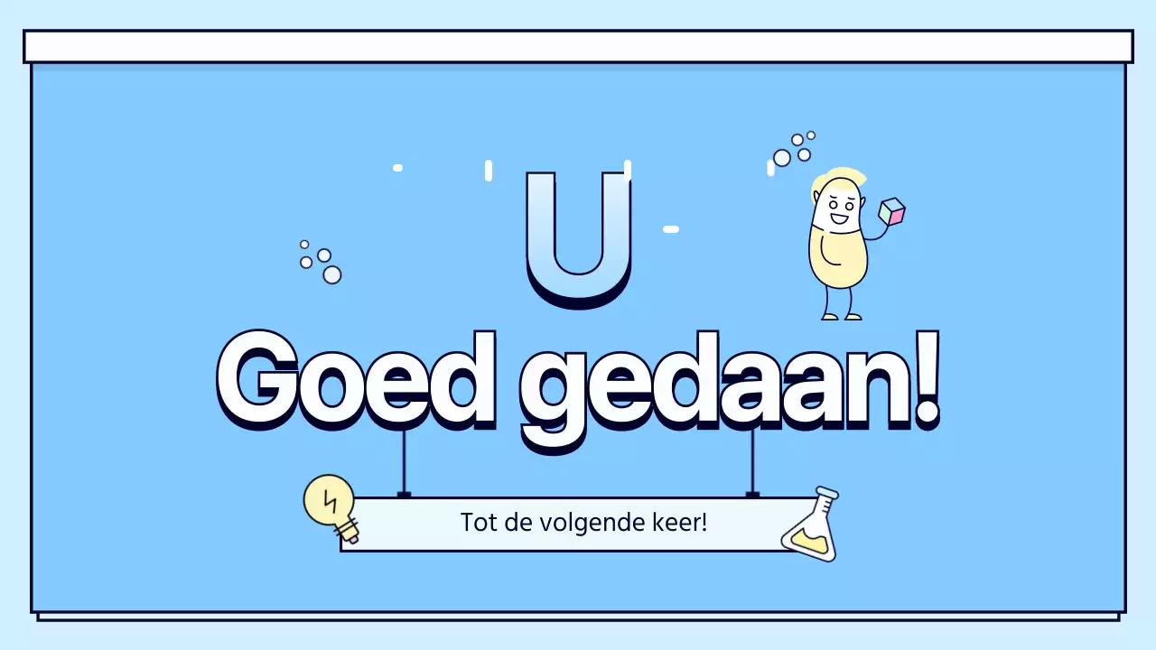 Oriëntatie wetenschapsklas