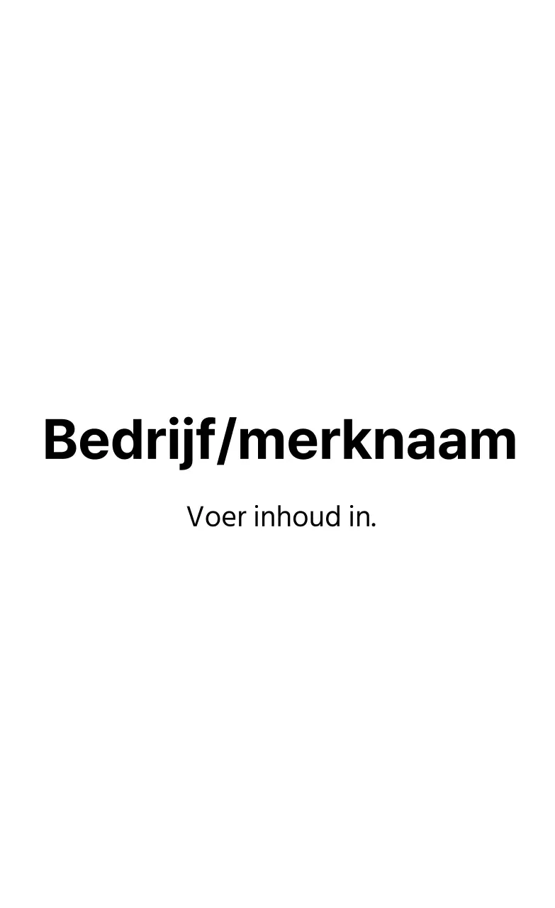 Bedrijf/merknaam