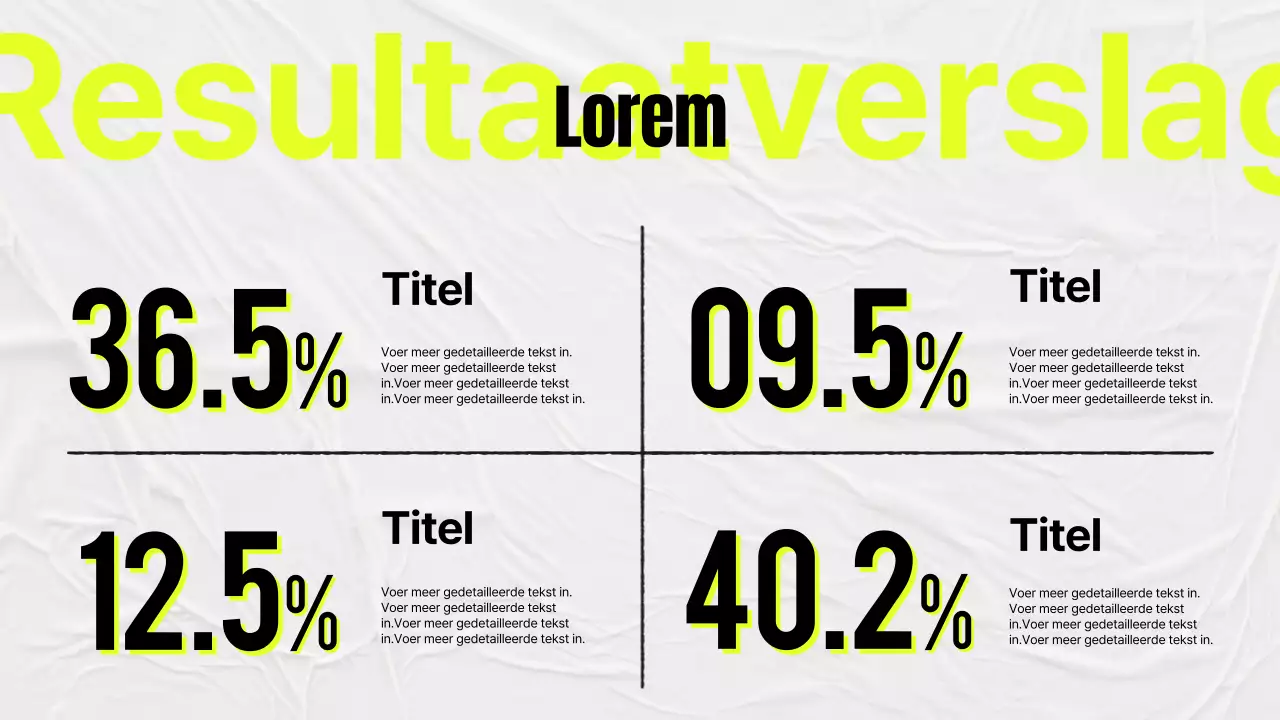 Eenvoudige studieminuten in geel en grijs