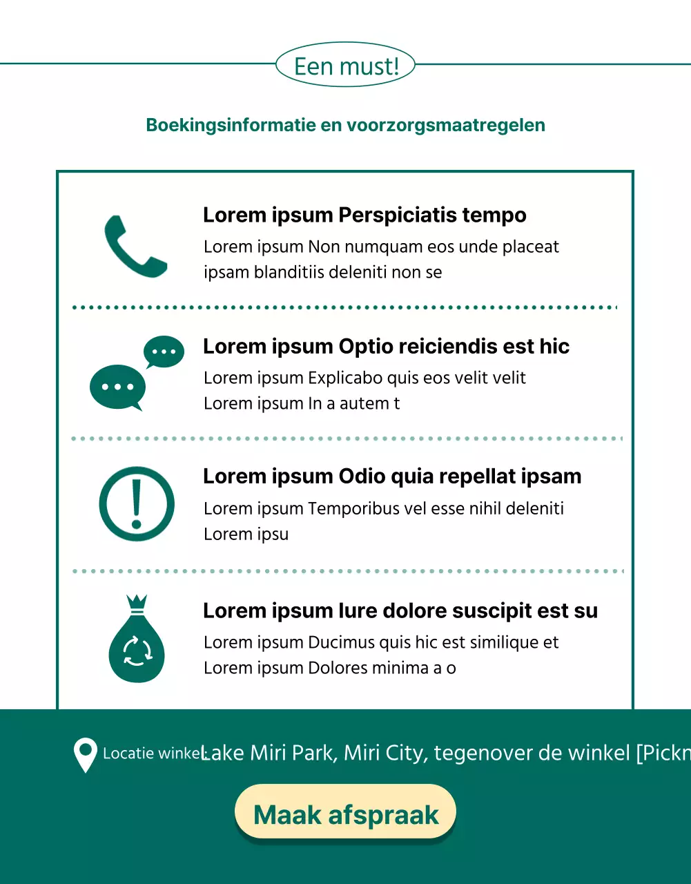 Chique, groen en eenvoudig picknickverhuur