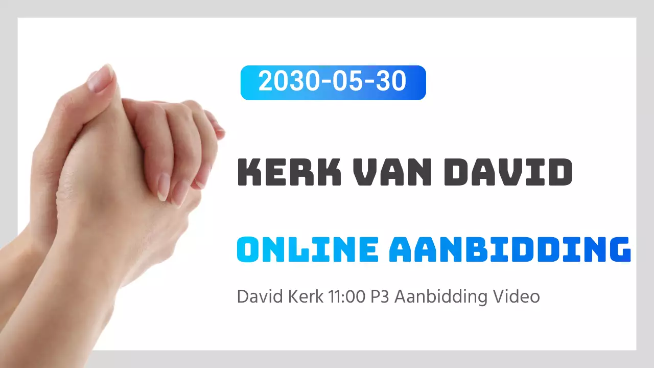 Online aanbidding