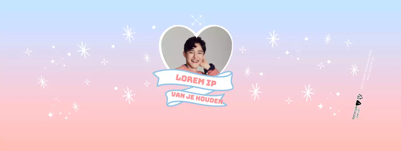 Kleurverloop celebrity merchandise bekerhouder