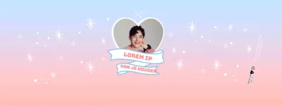 Kleurverloop celebrity merchandise bekerhouder