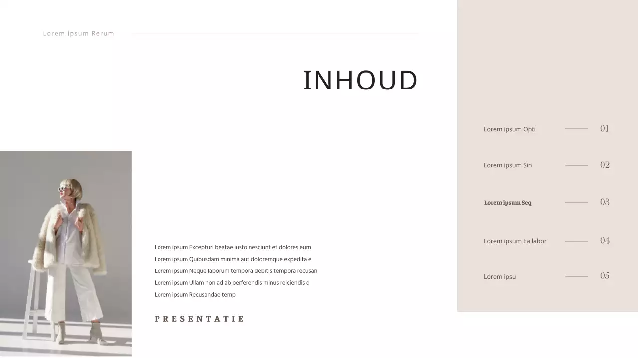 Eenvoudig businessplan voor kleding met zachte tinten