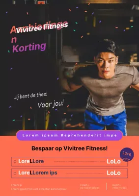 Promoot open kortingen voor crisp workouts Werf nieuwe leden