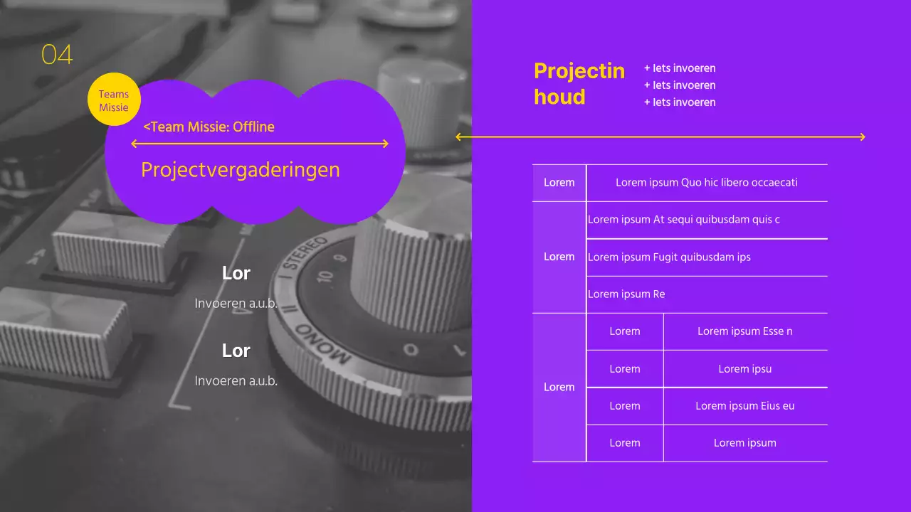 Paarse en neon trend in activiteitenrapporten van supporters