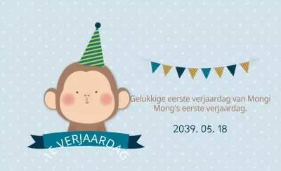 Mong's eerste verjaardag