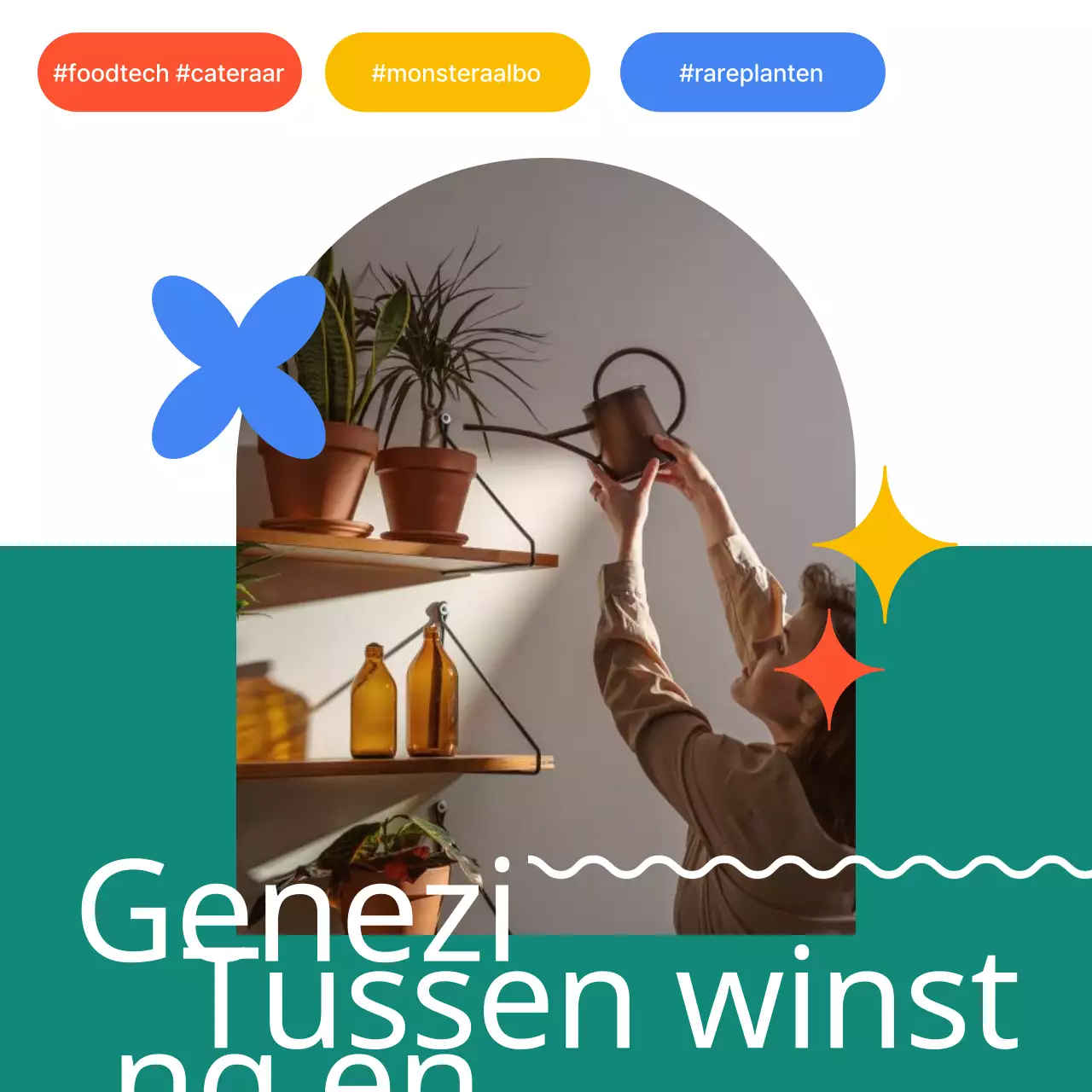 Kleurrijke food tech voorstellen