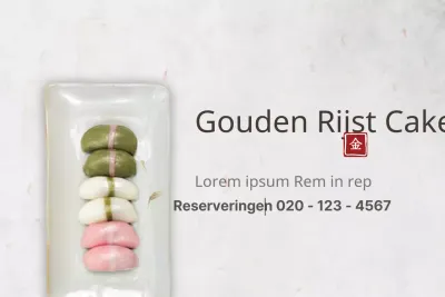 Gouden Rijst Cake