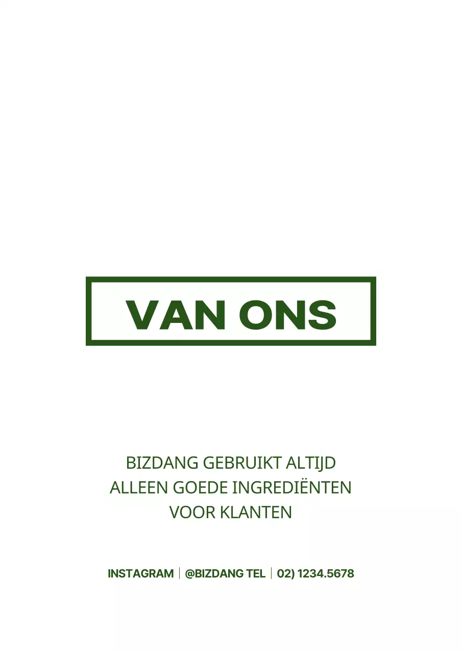 Eenvoudig, strak tekstlogo en tekst in een groen en wit kleurenschema voor café merchandise en promoties