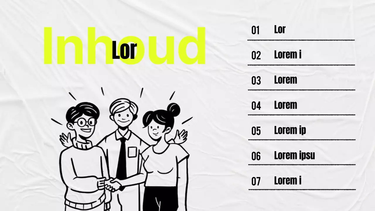 Eenvoudige studieminuten in geel en grijs