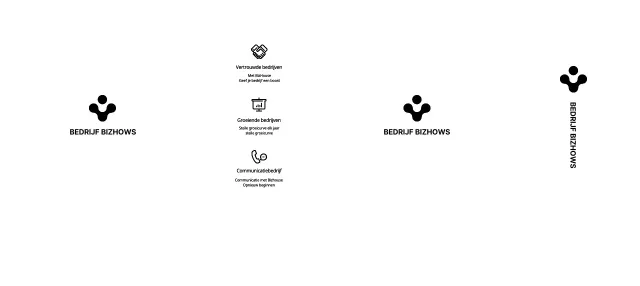 Promoot het logo van je bedrijf in een eenvoudige stijl