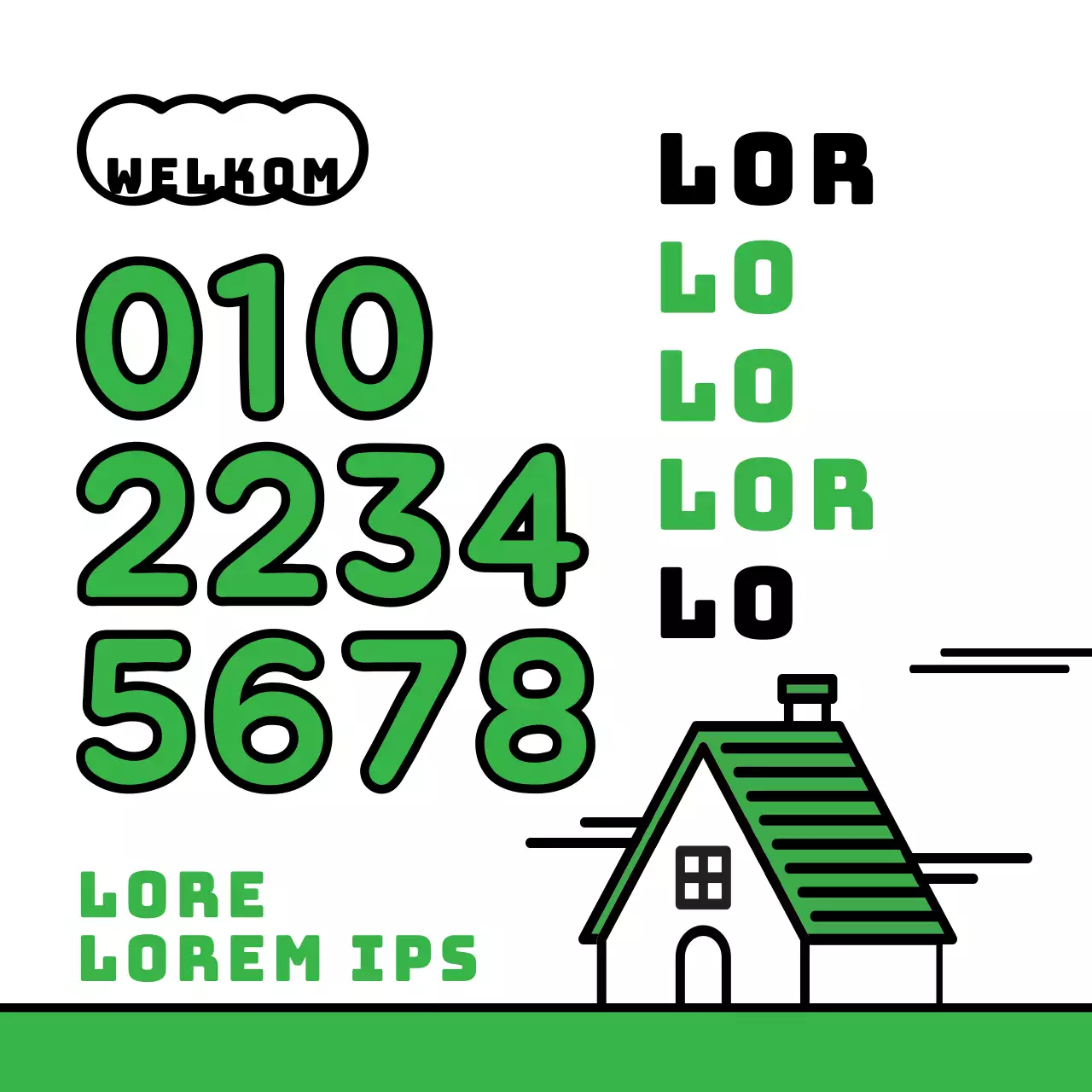 Een/twee/drie slaapkamers