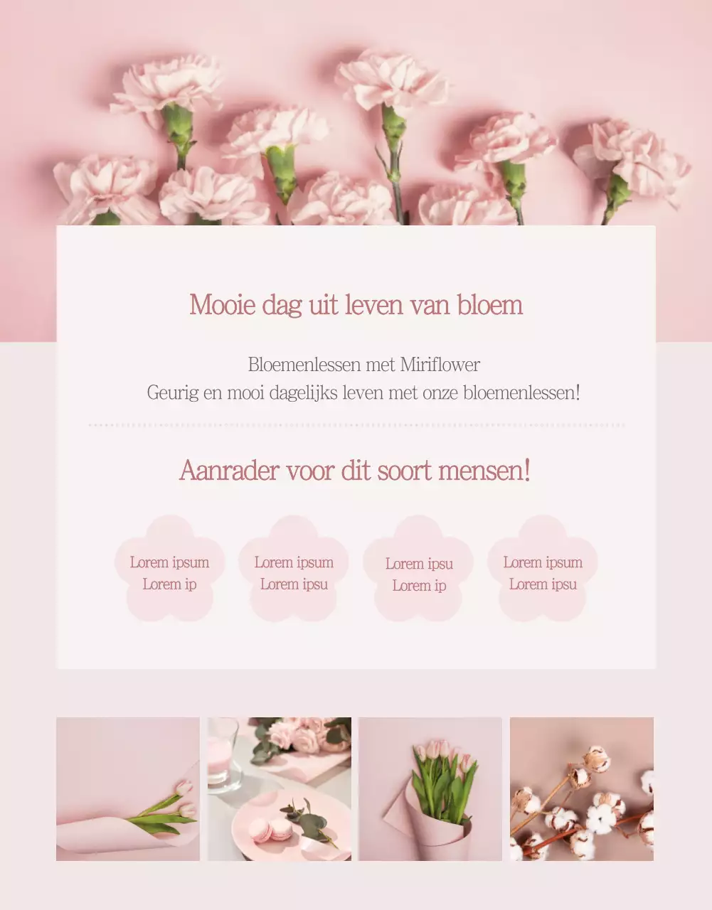 Details bloemenklas pagina