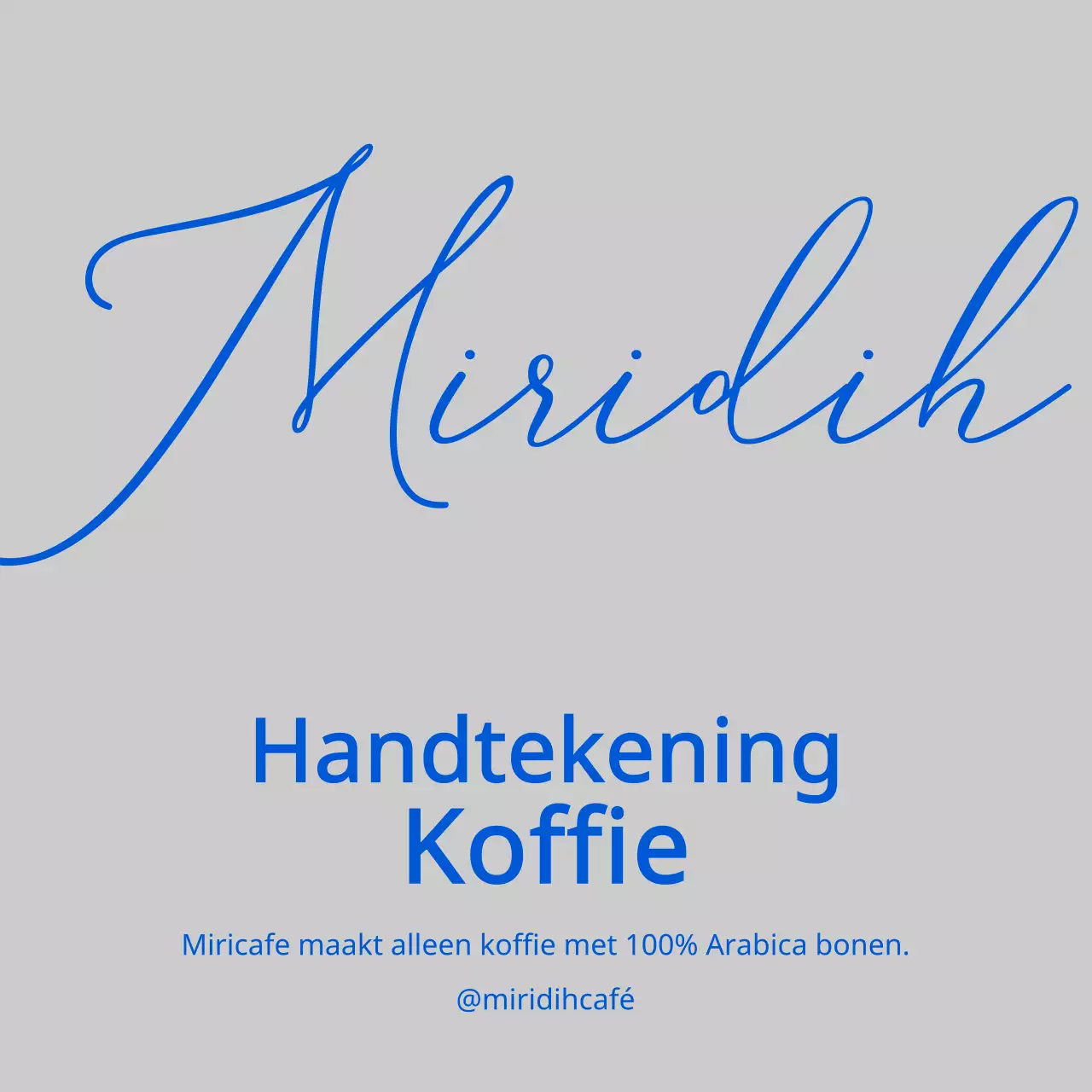 Cafés met blauwe cafénamen in cursief gemarkeerd