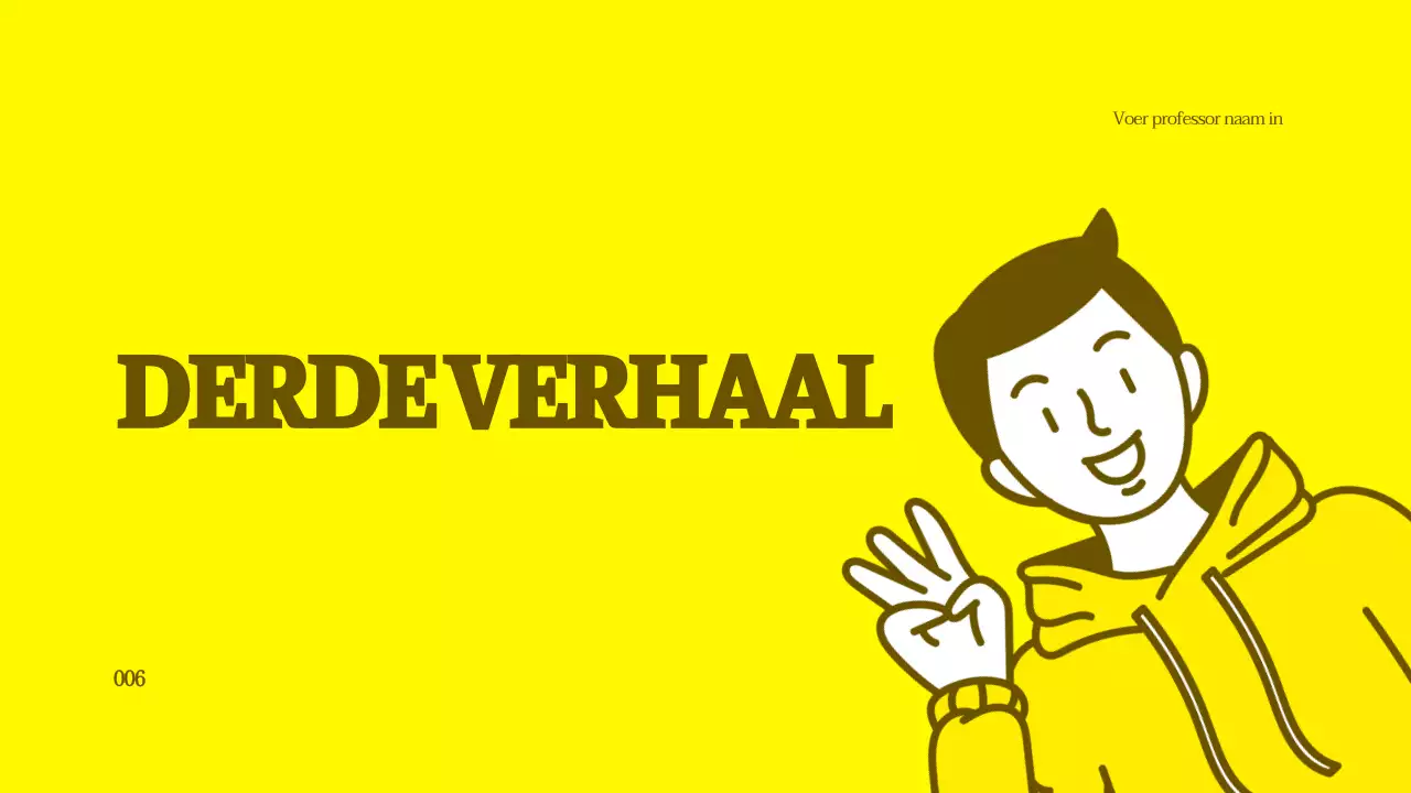 Schone karakter illustratie tutorial in geel en bruin