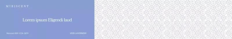 Blauw patroon achtergrond diffuser cadeaupapier