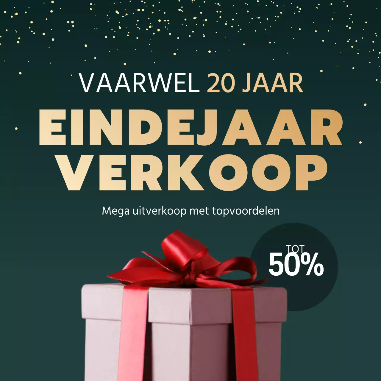 Een schone, groene vakantieverkoop