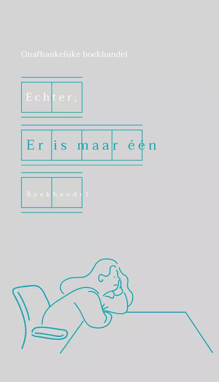 Donkergroen handschriftpapier concept Emotionele onafhankelijke boekhandel