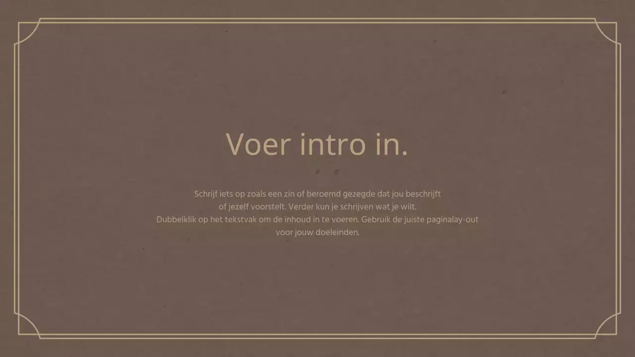 Portfolio-thema met een retro-concept