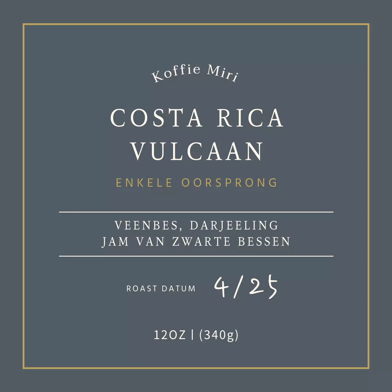 Stickers voor koffiebonen