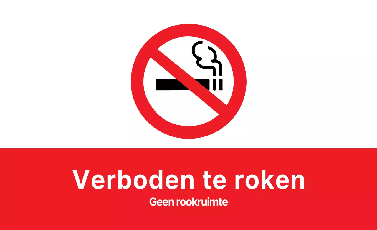Verboden te roken