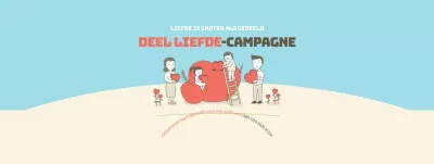 Rood, blauw en beige voor de buurt