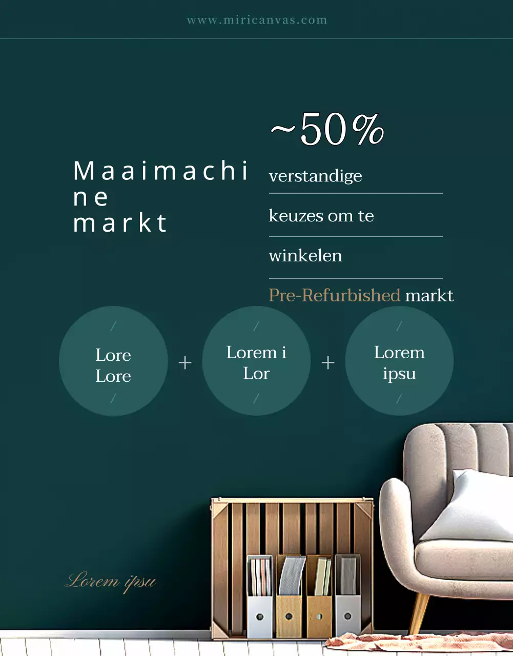 Turquoise, moderne en schone opgeknapte meubels voor de helft van de prijsaanbieding