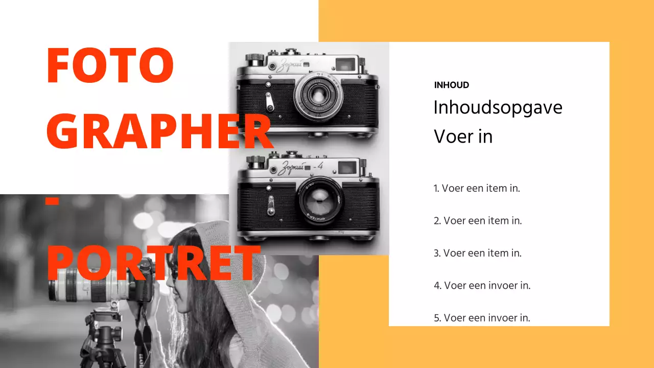 Fotograaf portfolio