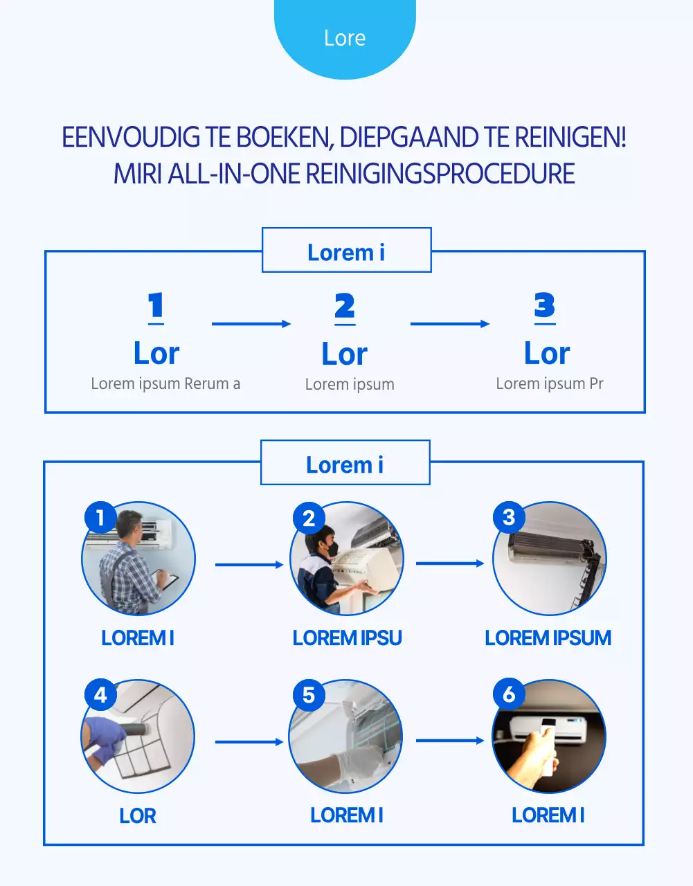 Blue Cool aircoreiniging introduceren