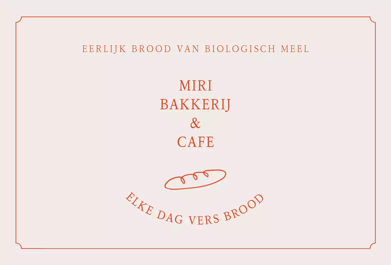 Bakkerij café