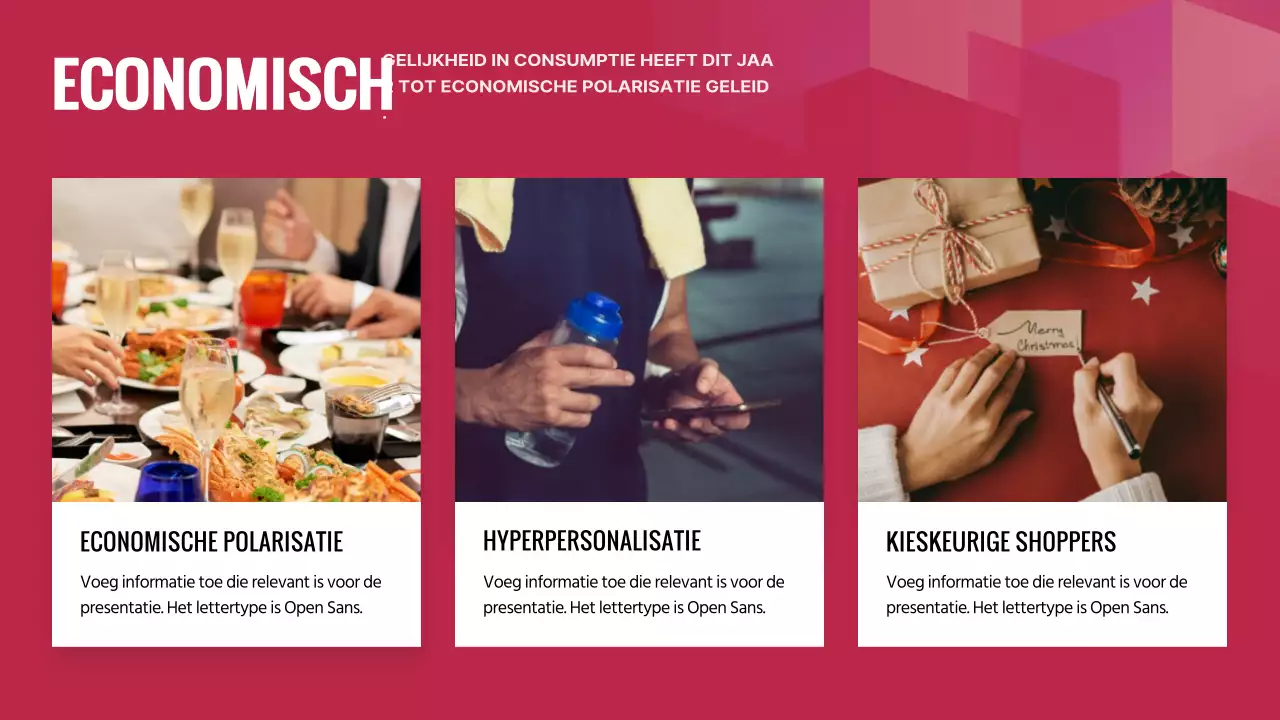 Eenvoudig magenta en roze trendverwachtingsplan voor dit jaar