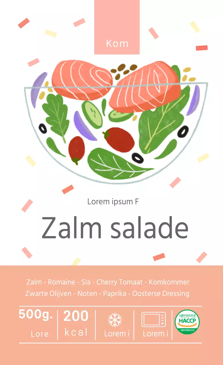 Zalm salade