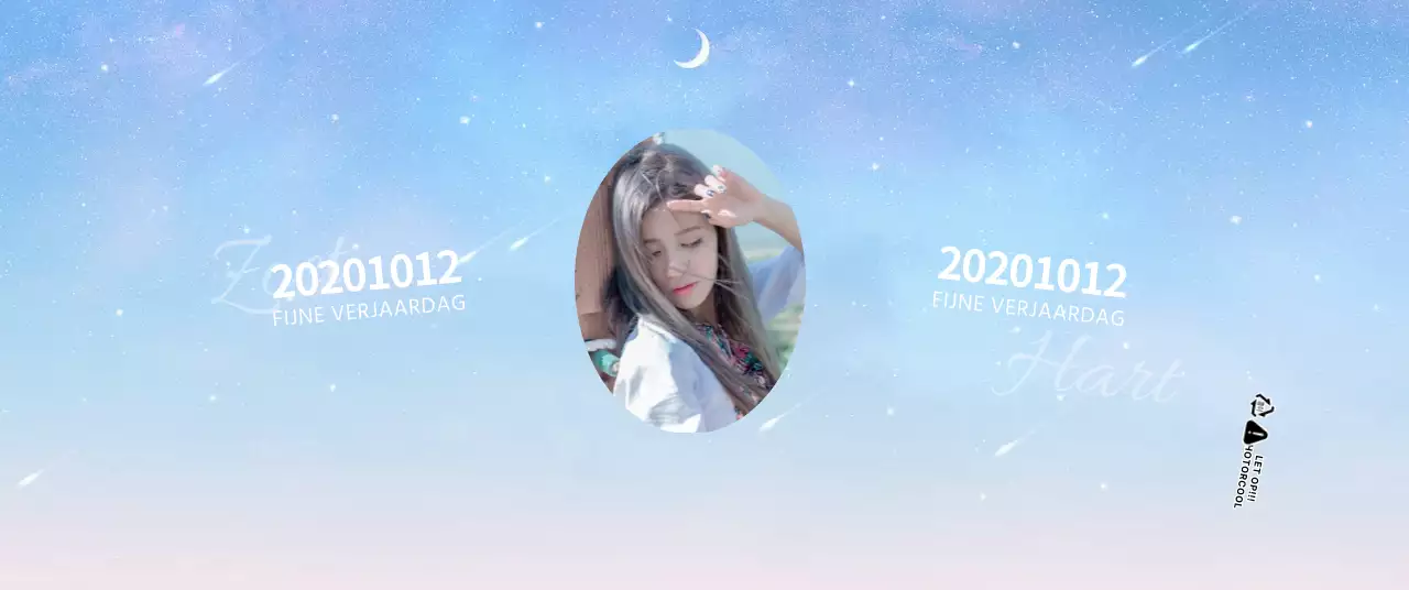 Vier de verjaardag van je idool met een emotioneel sterrenhemelconcept