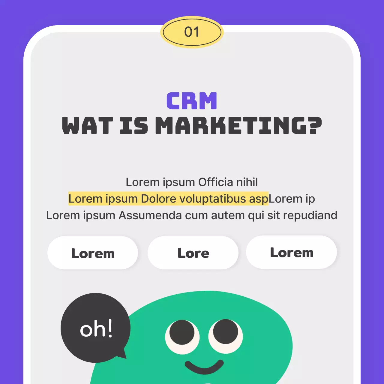 Leer over CRM-marketing met pastelkleurige baby's en schattige alfabetfiguren