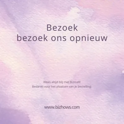 Bezoek ons opnieuw