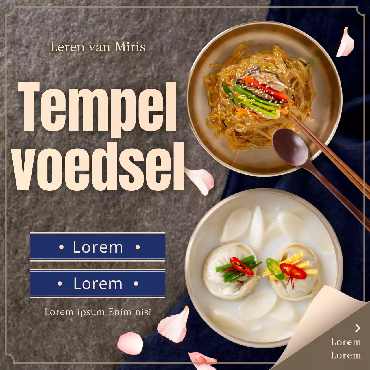 Gids voor traditionele vegetarische tempelmaaltijden