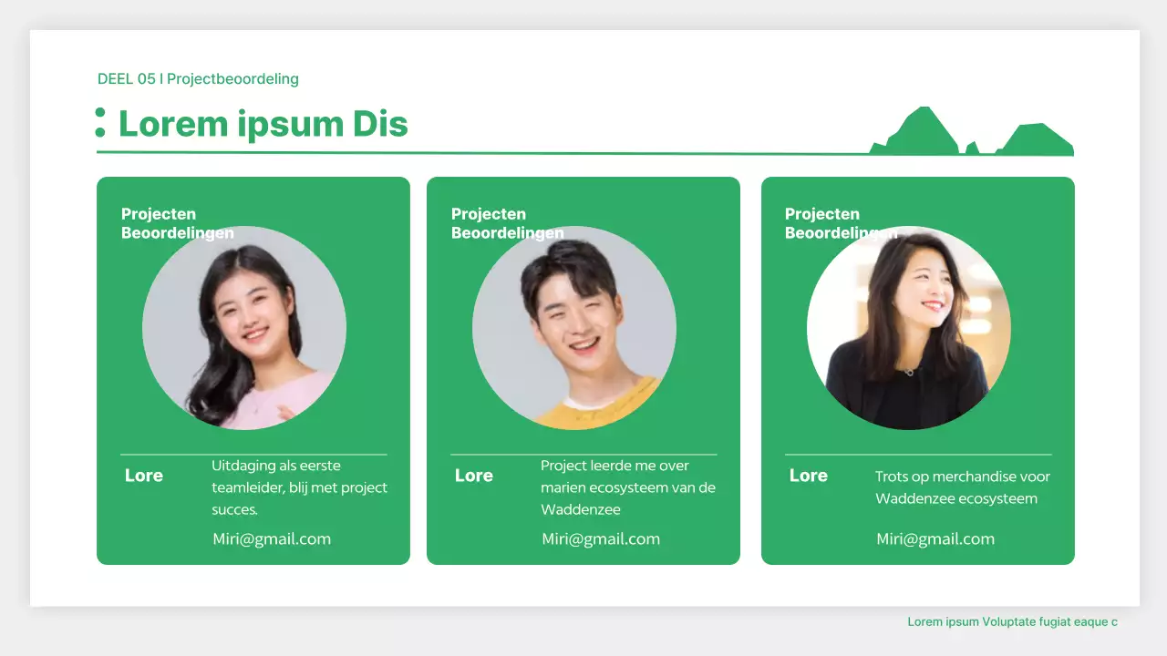 Startup financiering project pitch in wit en groen