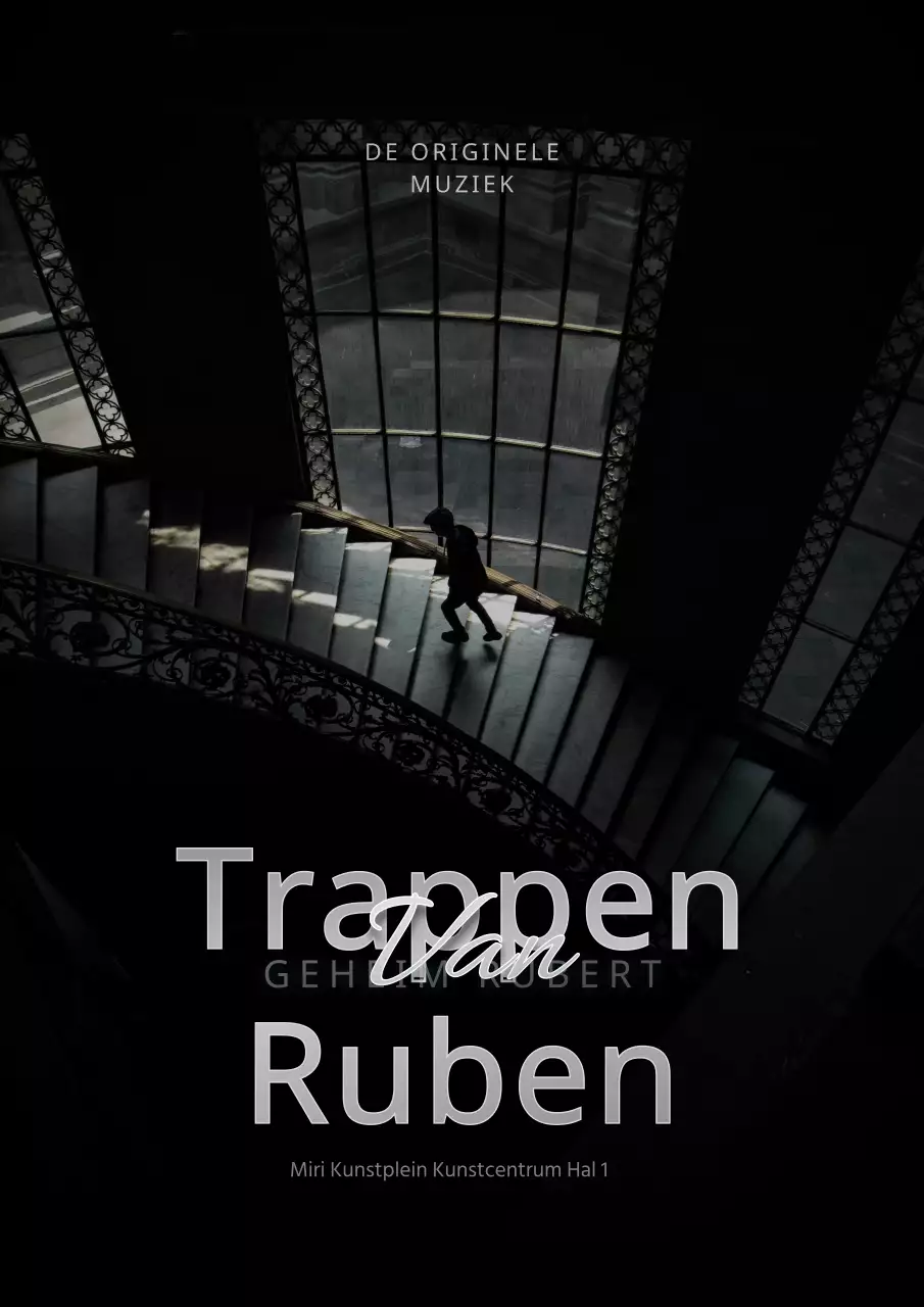 Tekst markeren in donkere kleuren Musicals promoten