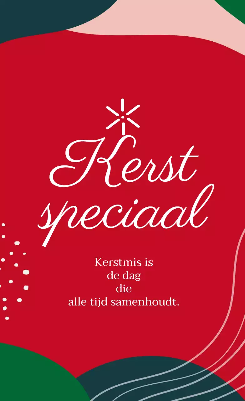 Rood Groen Kleurrijke Kerstcadeau Etiketten