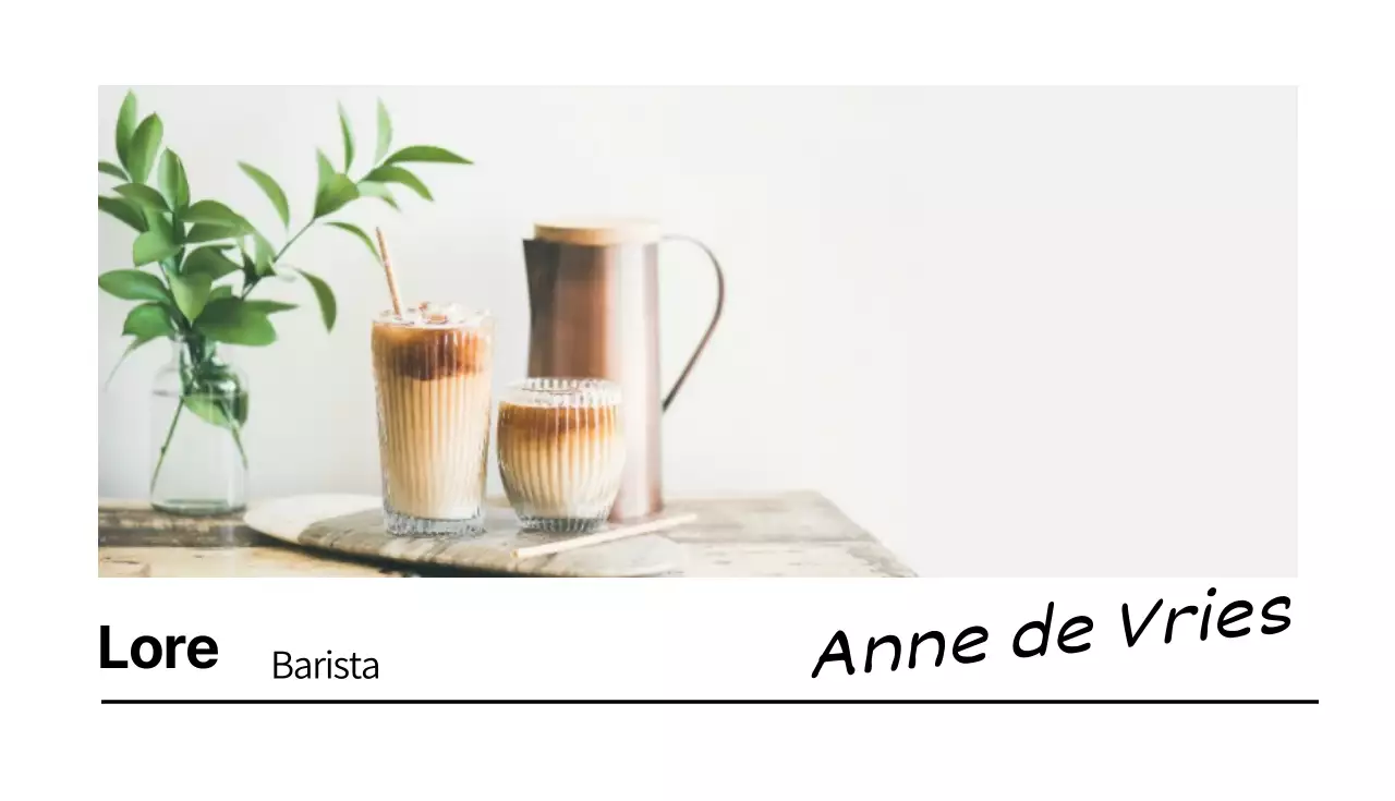 Café visitekaartjes