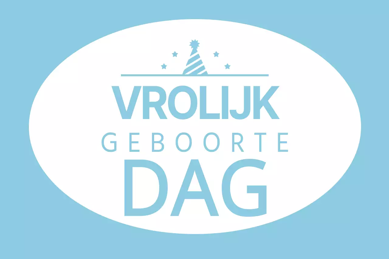 Gelukkige Verjaardag