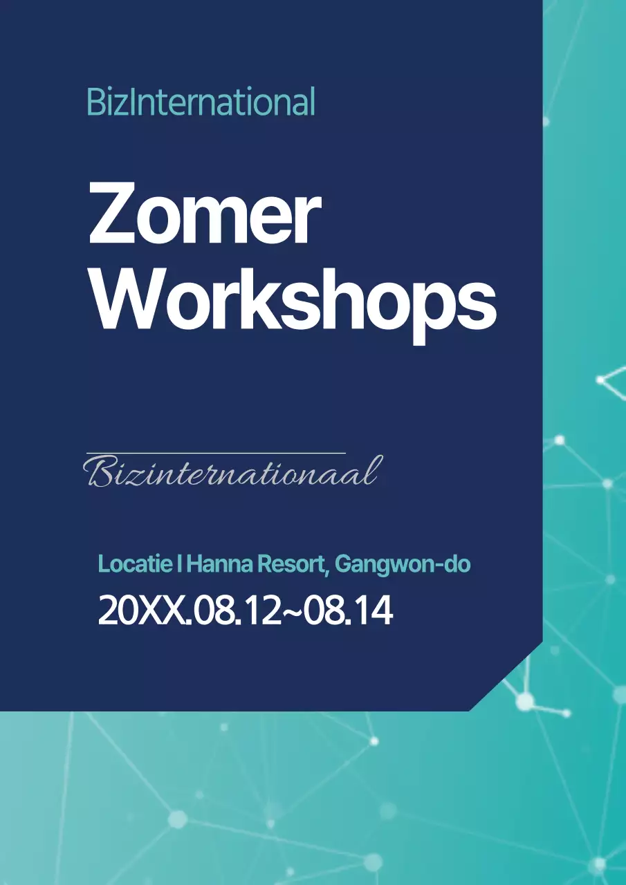 Zomer Workshops